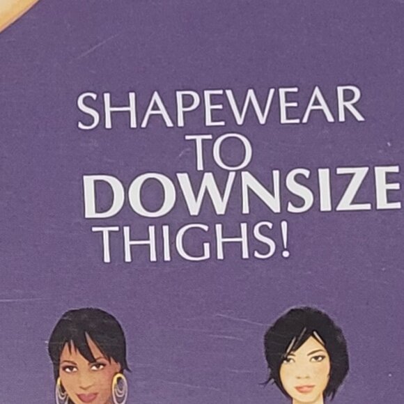 Luleh Beige Firm Control Leg Shaper Capri Length Size Medium NWT - Picture 2 of 5